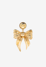 Dolce & Gabbana Bow-Shaped Drop Earrings Gold WER2E1 W1111-ZOO00