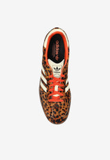 Adidas Originals Samba OG Cheetah Print Pony Hair Sneakers Brown JI2734 F-CBLACK PRERED CREWHT