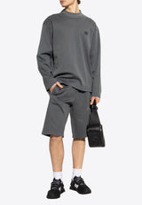 Dolce & Gabbana Logo Plaque Bermuda Shorts Gray GP0S5T G7N7G-N0352