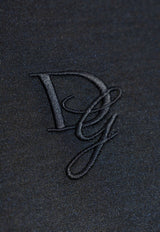 Dolce & Gabbana Embroidered DG Logo T-shirt Navy G8RN8Z FU75F-S8282