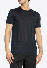 Dolce & Gabbana Embroidered DG Logo T-shirt Navy G8RN8Z FU75F-S8282