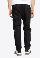 Dolce & Gabbana Straight-Leg Pants Black GV4EET FU5V9-N0000