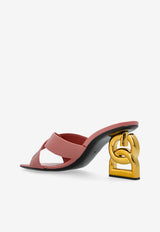 Dolce & Gabbana 35 Patent Leather Mules Pink CR1595 A1471-80405