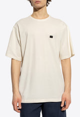 Dolce & Gabbana Logo Plaque T-shirt Cream G8SE3T FU7EN-A4567