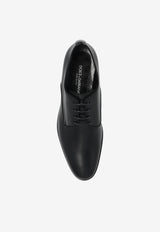 Dolce & Gabbana Leather Derby Shoes Black CN0105 A1203-80999