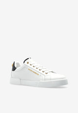 Dolce & Gabbana Portofino Calfskin Low-Top Sneakers White CK2329 AH506-89662