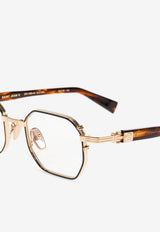 Balmain Saint Jean II Geometric Glasses Clear BPX-166B-48 0-0