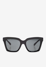 Dolce & Gabbana Butterfly Logo Sunglasses Gray 0DG4498 0-501 87