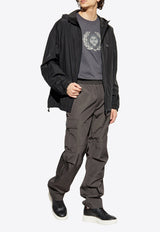 Dolce & Gabbana Logo Plaque Cargo Pants Gray GP0O9T FUS28-N0636