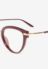Dolce & Gabbana Cat-Eye Logo Sunglasses Pink 0DG4492 0-3091P5