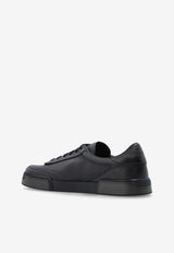 Dolce & Gabbana Portofino Leather Low-Top Sneakers Navy A20190 A6A88-89853