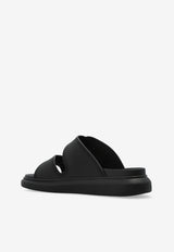 McQueen Hybrid Logo Sandals Black 663563 W4Z51-1081