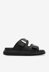 McQueen Hybrid Logo Sandals Black 663563 W4Z51-1081