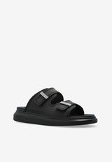 McQueen Hybrid Logo Sandals Black 663563 W4Z51-1081