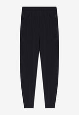 Moncler Logo Patch Track Pants Black K10912A00023 59865-999