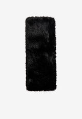 Dolce & Gabbana Faux Fur Hand Muff Black FP572A FUSZ9-N0000