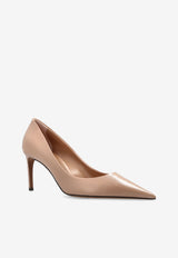 Dolce & Gabbana Devotion 75 Polished Leather Pumps Pink CD1893 A5738-8I481