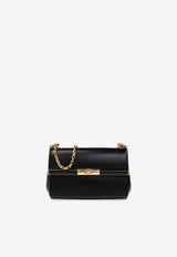 Dolce & Gabbana Marlene Grained Leather Crossbody Bag Black BB7766 A3G19-80999