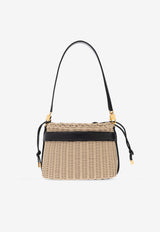 Dolce & Gabbana Carla Woven Shoulder Bag Beige BB7740 A6M10-89651