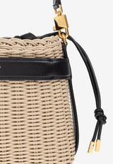 Dolce & Gabbana Carla Woven Shoulder Bag Beige BB7740 A6M10-89651