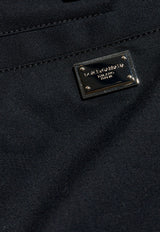 Dolce & Gabbana Logo Plaque Chino Pants Black GP0RST FUFL3-N0000