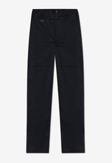Dolce & Gabbana Logo Plaque Chino Pants Black GP0RST FUFL3-N0000