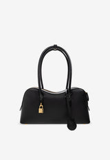 Stella McCartney Ryder Leather Shoulder Bag Black 7B0138 WP0533-1000