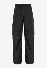 Dolce & Gabbana Logo Plaque Cargo Pants Black GP03LT G8MH8-N0000