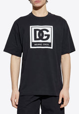 Dolce & Gabbana DG Milano Italia Print T-shirt Black G8RZ2T G7O5V-N0000