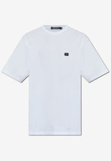 Dolce & Gabbana Logo Plaque T-shirt White G8SE3T FU7EN-W0800