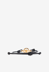 Versace Medusa '95 Leather Bracelet Black 1019668 1A00637-1B00V