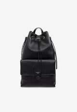 Dolce & Gabbana Nappa Leather Backpack Black BM2433 AF984-80999