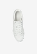 Dolce & Gabbana Strobel Portofino Low-Top Sneakers White CS2324 AV066-89642