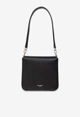 Dolce & Gabbana Marlene Deerskin Messenger Bag Black BM2445 A8034-80999