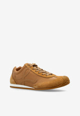 Loewe Ballet Runner 2.0 Sneakers in Soft Calfskin Brown LLBR282X03 0-CINNAMON