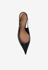 Dolce & Gabbana Devotion 75 Slingback Pumps Black CG0854 A5738-80999
