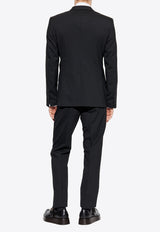 Dolce & Gabbana Single-Breasted Wool Suit Black GK0EMT GF874-N0000