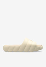 Moncler Lilo Rubber Slides Cream K109B4C00050 M2559-034