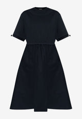 Moncler Logo Patch T-shirt Dress Black K10938I00009 89A1K-778