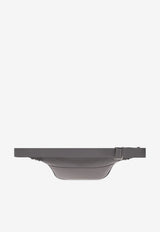 Dolce & Gabbana Logo Stamped Leather Belt Bag Gray BM2434 AF984-80730