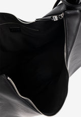 GANNI Leather Shoulder Bag Black A6639 5894-099