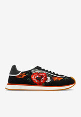 Dolce & Gabbana DG Cushion Floral Print Low-Top Sneakers Multicolor CK2288 AI907-8W910