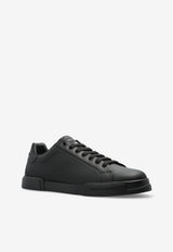 Dolce & Gabbana Portofino Low-Top Sneakers Black CS2332 A1065-80999