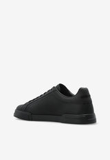 Dolce & Gabbana Portofino Low-Top Sneakers Black CS2332 A1065-80999