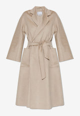 Max Mara Ludmilla Belted Cashmere Coat Beige LUDMILLA 2521016051-032