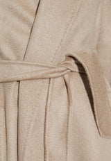 Max Mara Ludmilla Belted Cashmere Coat Beige LUDMILLA 2521016051-032