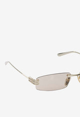 Gossip S Rectangular Sunglasses