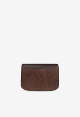 Etro Small Essential Leather Crossbody Bag Brown WP1C0010 AA014-M0019
