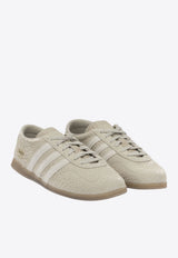 Gazelle Lo Pro Python-Effect Suede Sneakers