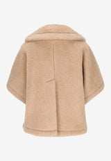 Max Mara Acorvinolny Short Teddy Coat Beige 2614731181600MXACORV_029